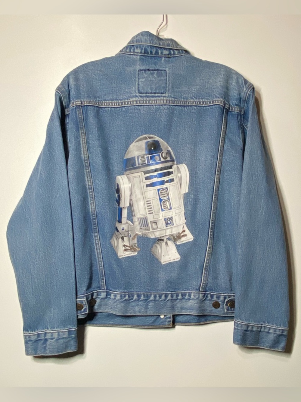 ❌SOLD❌Rare Star Wars x Levi Strauss R2D2 Jean Jacket